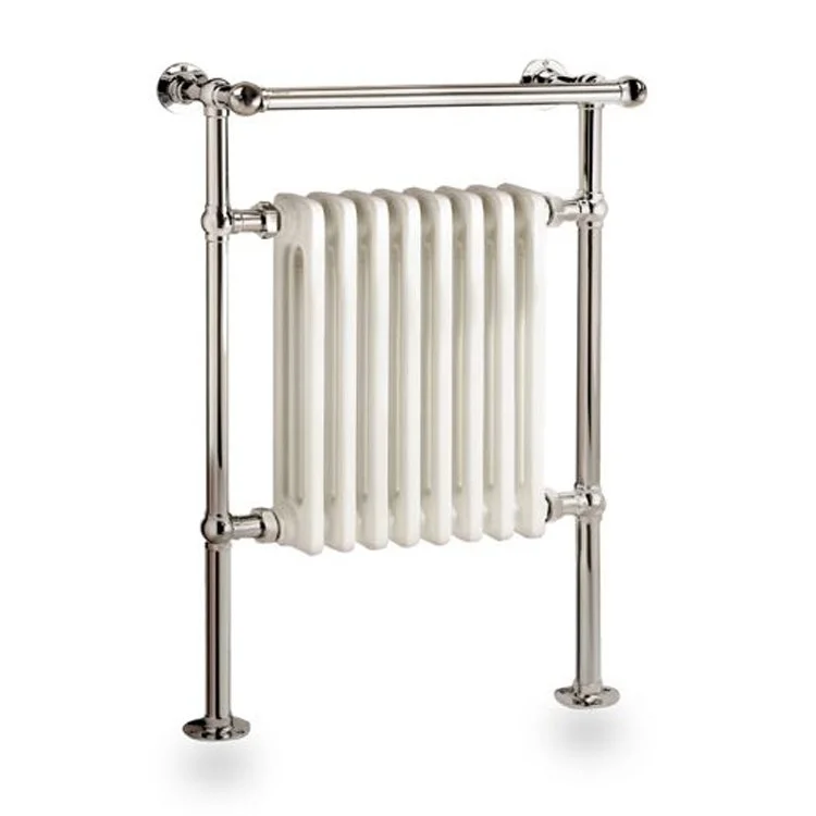 Towel Warmer Dee Electric Wall & Floor Mount 29-3/4 Inch Chrome Brass