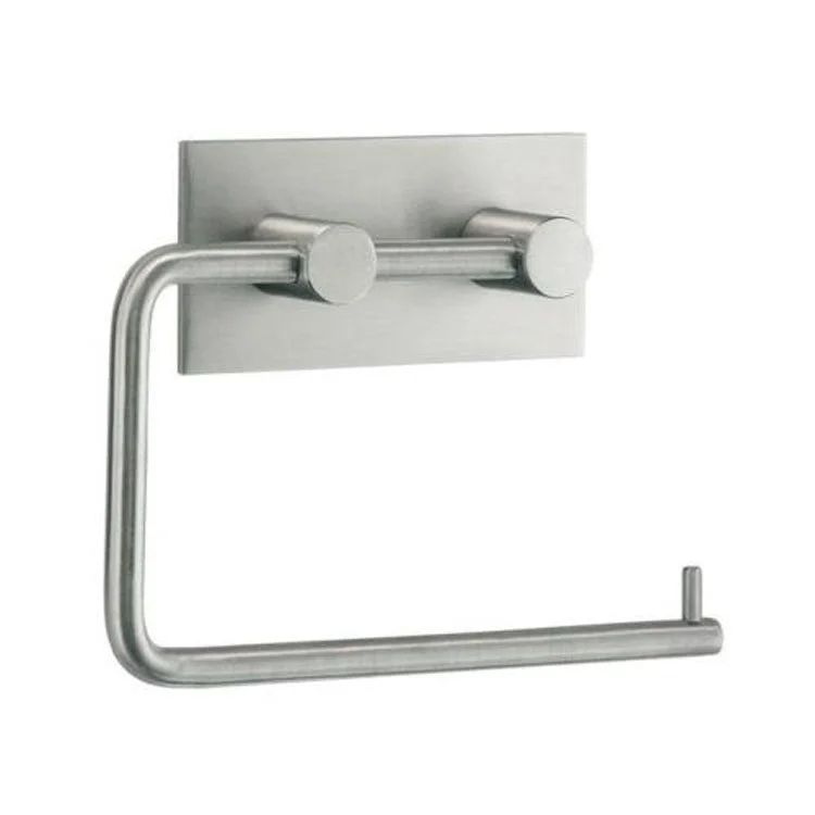 Toilet Paper Holder Euro Brushed Stainless Steel 1 x 5-1/2 x 4-1/2 Inch 1 Inch Wall Mount