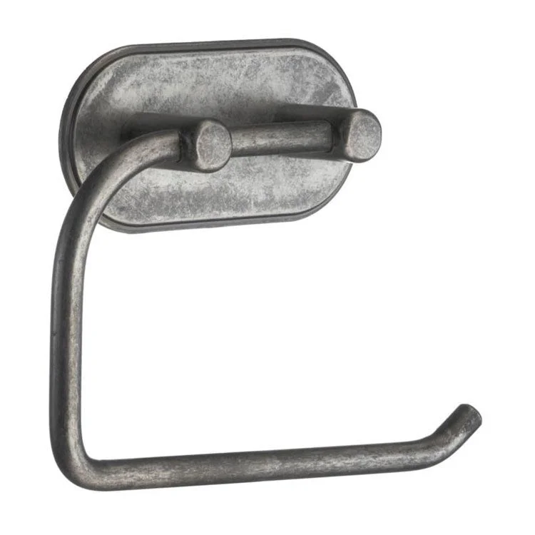 Toilet Paper Holder Pewter Stainless Steel 1 x 5-1/2 x 4-1/2 Inch 1 Inch Wall Mount