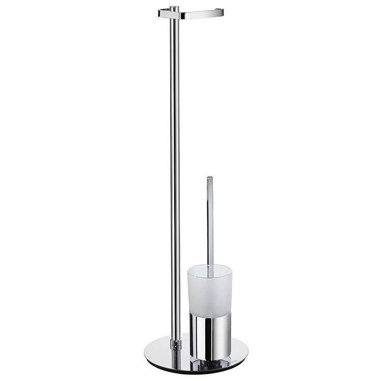 Outline Freestanding Toilet Paper/Toilet Brush Holder