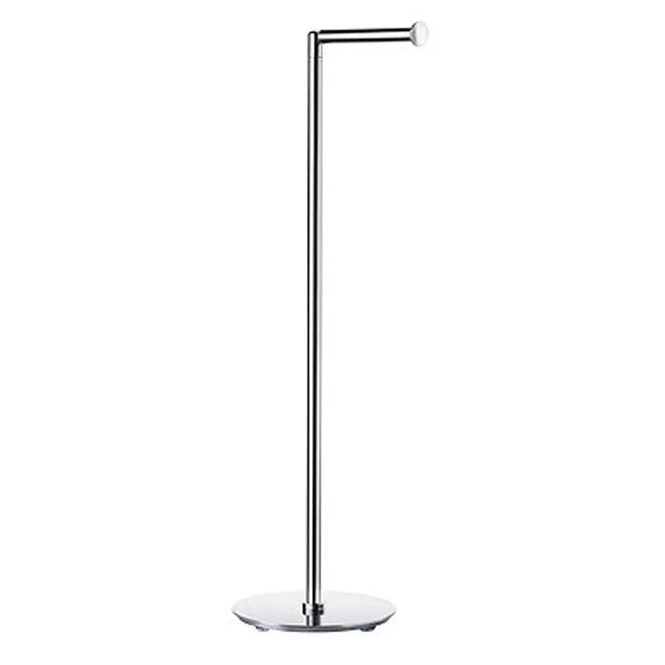 Toilet Paper Holder Outline Lite Spare Round Base Polished Stainless Steel 6-3/4 x 6-3/4 x 24-1/4 Inch Freestanding